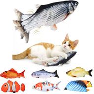 The Flippy Fin: Realistic Wagging Fish Cat Toy for Interactive Play