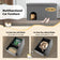 Discreet Cat Litter Box Furniture with Integrated Urine-Proof Mat