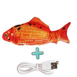 The Flippy Fin: Realistic Wagging Fish Cat Toy for Interactive Play