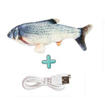 The Flippy Fin: Realistic Wagging Fish Cat Toy for Interactive Play