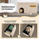 Discreet Cat Litter Box Furniture with Integrated Urine-Proof Mat